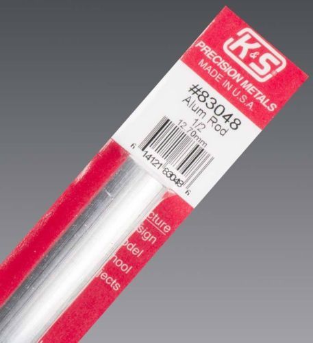 1/2\" ALUMINUM ROD (1/PK)