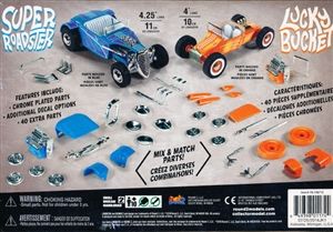 Lucky Bucket & Super Roadster Customizable Show Rods (Model Car)