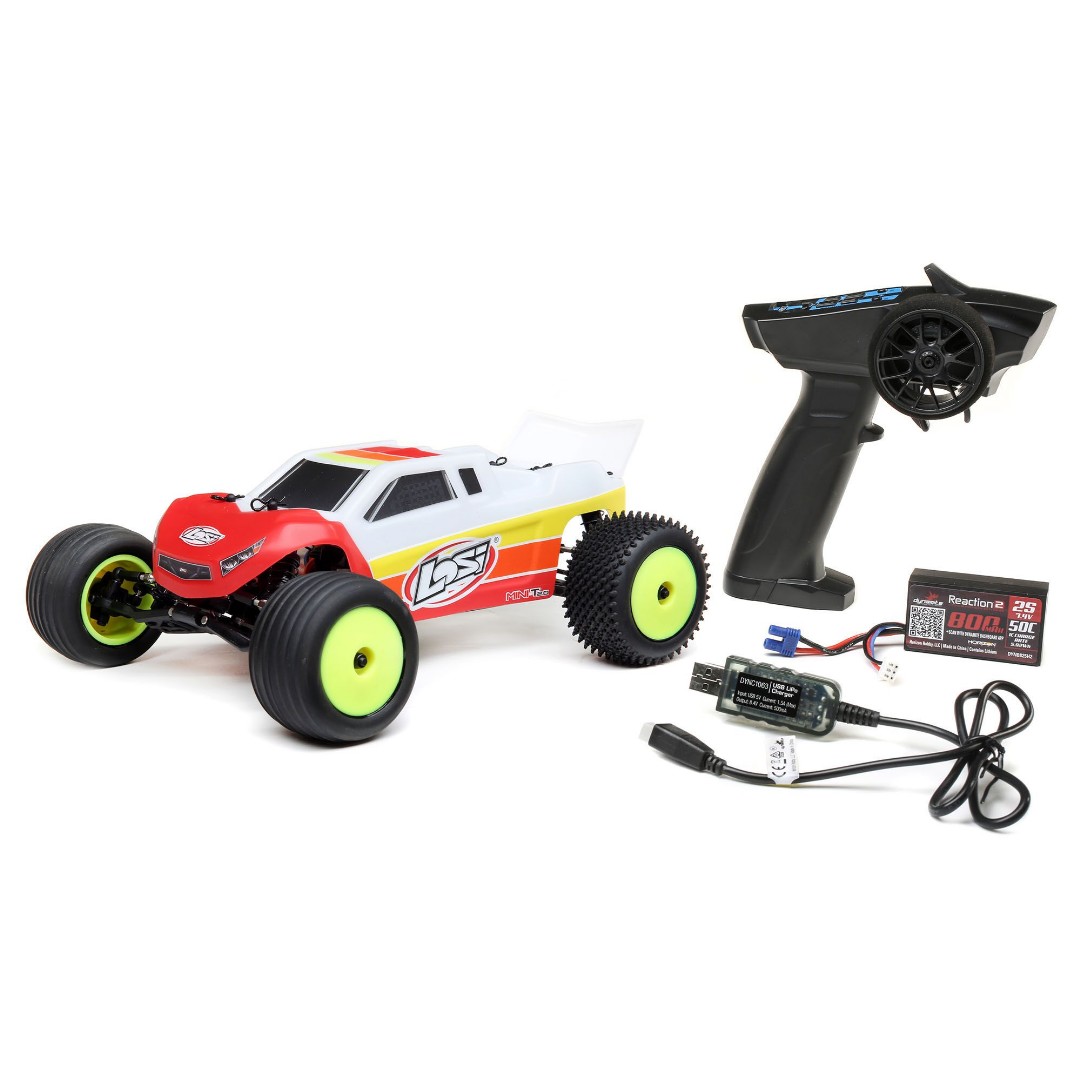 1/18 Mini-T 2.0 2WD Stadium Truck Brushless RTR red