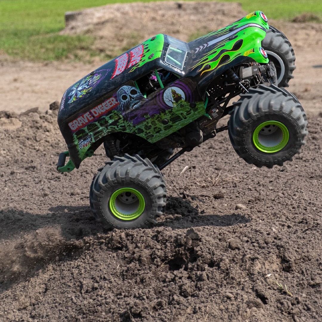 1/18 Mini LMT 4WD Grave Digger Monster Truck Brushed RTR