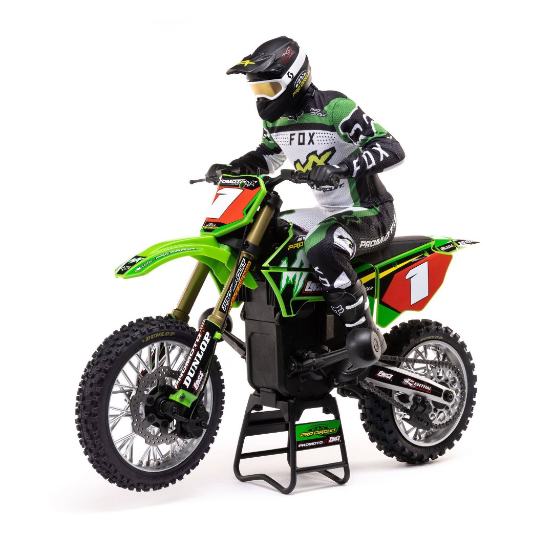 1/4 Promoto-MX Motorcycle RTR with Battery and Charger, Pro Circ