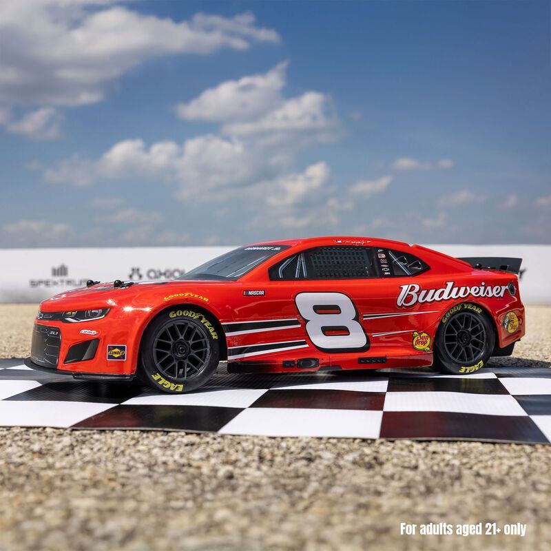 Losi 1/12 NASCAR Dale Earnhardt Jr. No. 8 Budweiser - Red