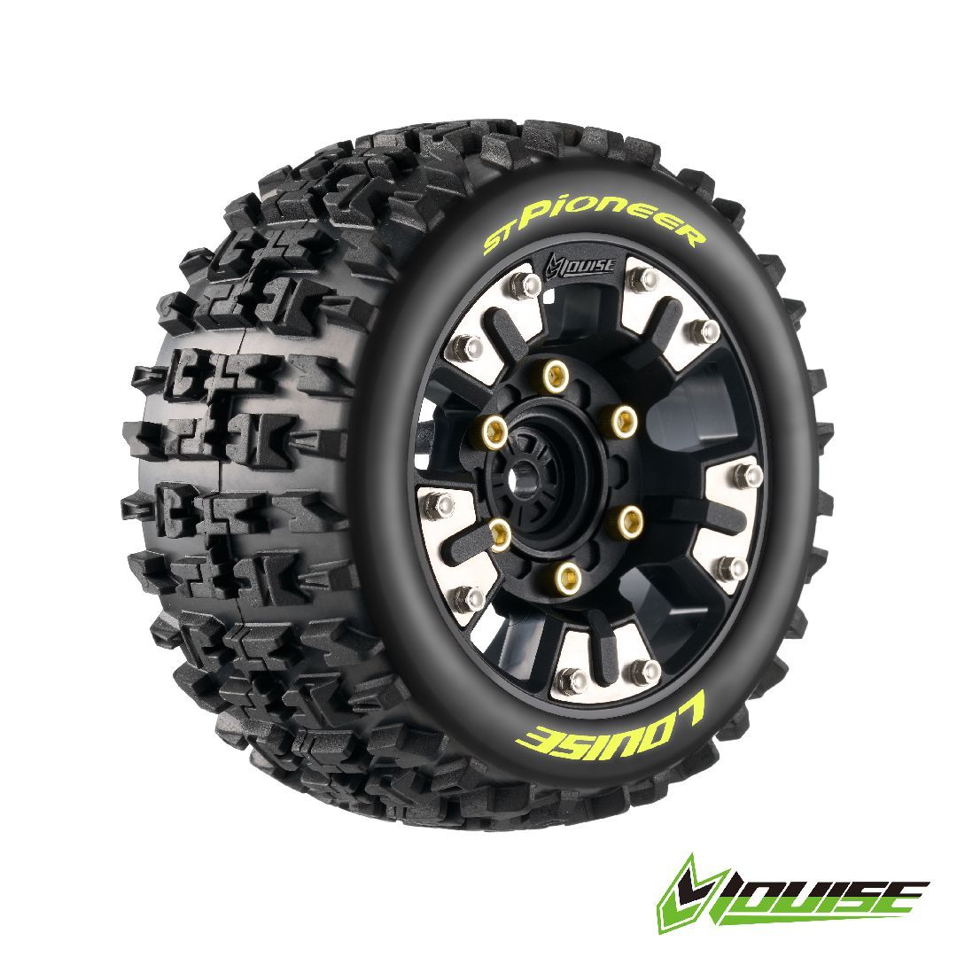 Louise R/C ST-Pioneer Mini Maxx, XRT (Soft) 12mm 0\" & 1/2\" Bla
