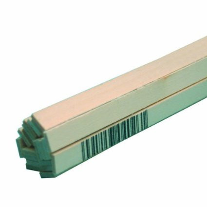 Midwest 1/16x3/8x24 Basswood Strips (1)