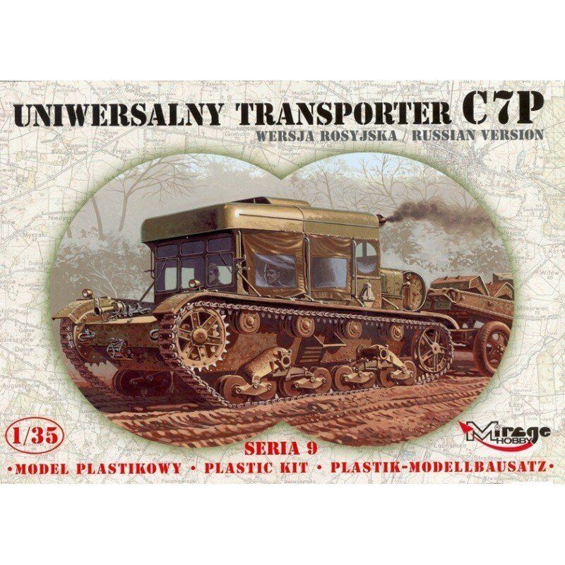 MIRAGE 35903 1:35 Universal Tractor C7P (Russian Version)