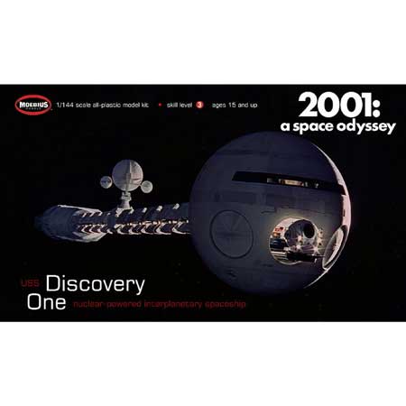1/144 2001 Discovery,from movie \"a space odyssey\" scale model