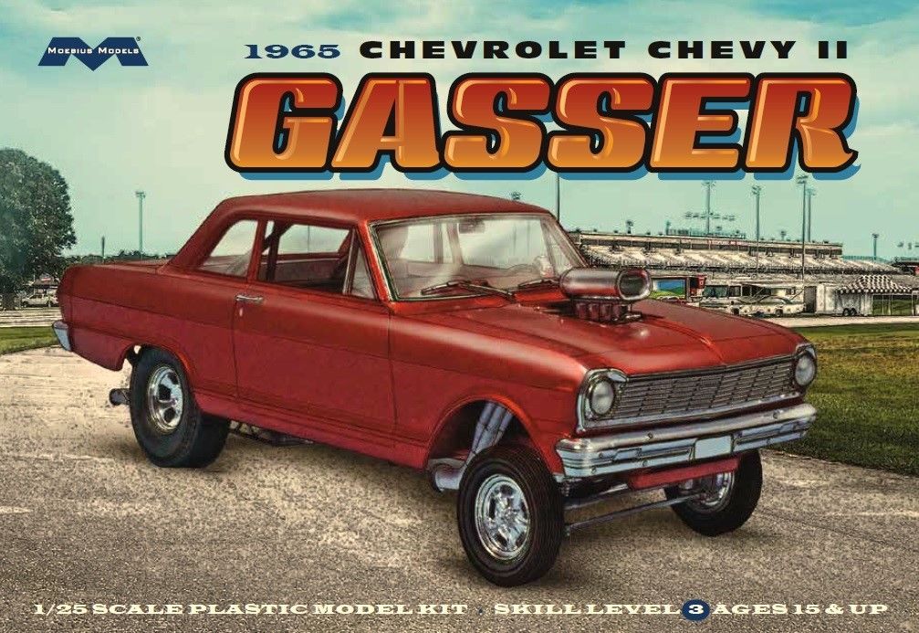 Moebius 1965 Chevy II Gasser 1/25th Scale