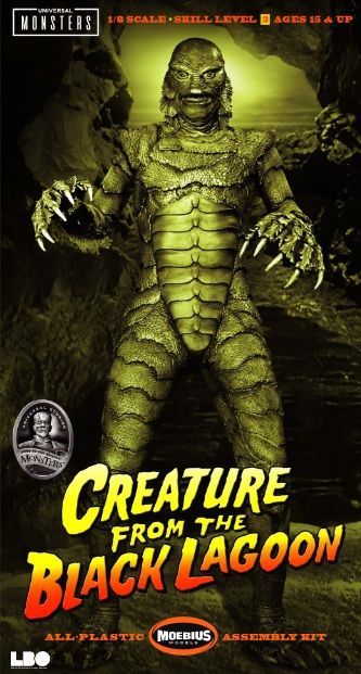 Moebius Creature From The Back Lagoon 1/8 Model Kit