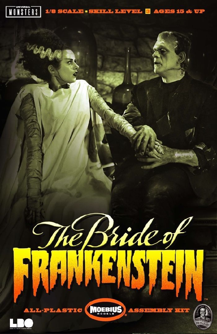 Moebius The Bride of Frankenstein 1/8 Model Kit