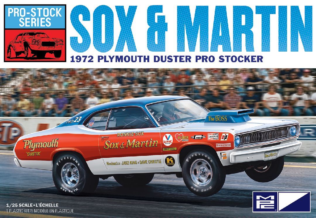 MPC 1/25 1972 Plymouth Duster Pro-Stock Sox & Martin