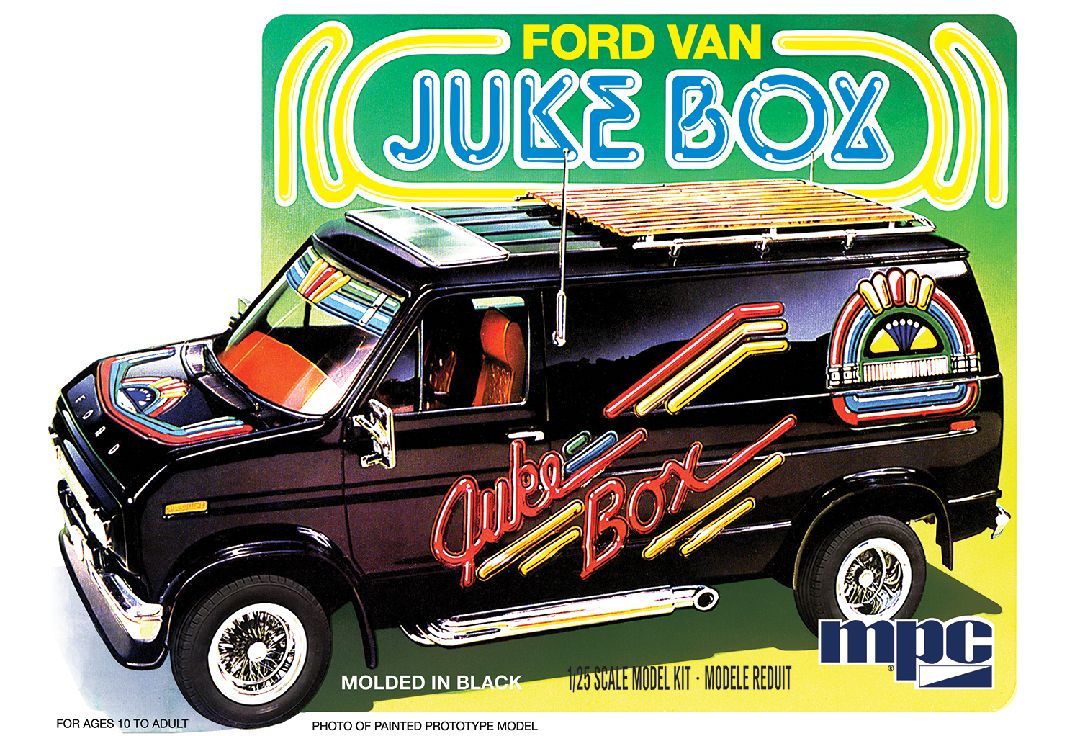 MPC 1/25 1981 Ford Van \"Juke Box\"