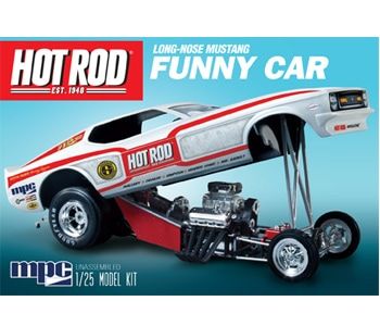 MPC 1/25 Hot Rod Long Nose Ford Mustang FC