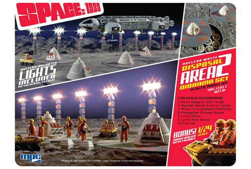 SPACE:1999 NUCLEAR WASTE AREA 2 DIORAMA 1/48