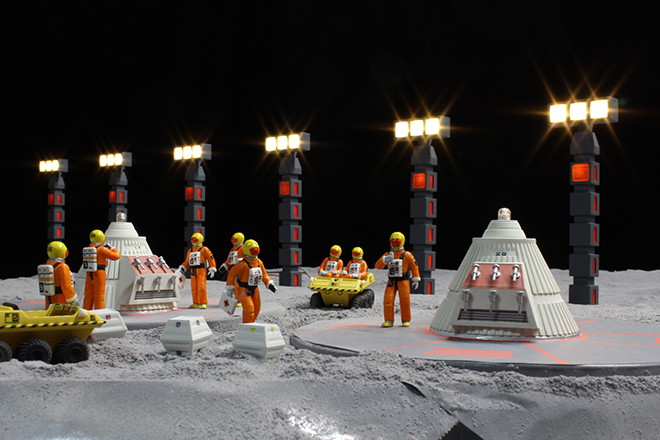 SPACE:1999 NUCLEAR WASTE AREA 2 DIORAMA 1/48