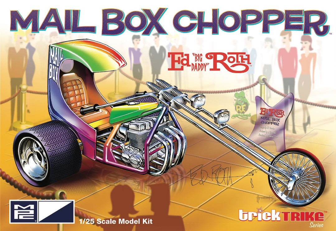 MPC ED ROTH\'S MAIL BOX (TRICK TRIKES SERIES) 1:25 SCALE MODEL