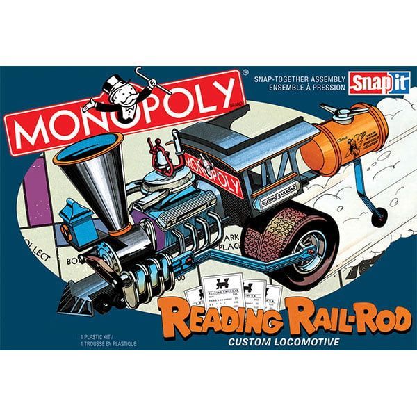 MPC945 Reading Rail Rod Custom Locomotive (MONOPOLY)(1/25)