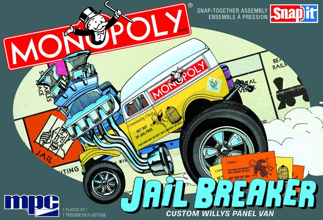 MPC946 Jail Breaker Custom Willys Panel(MONOPOLY)(1/25)