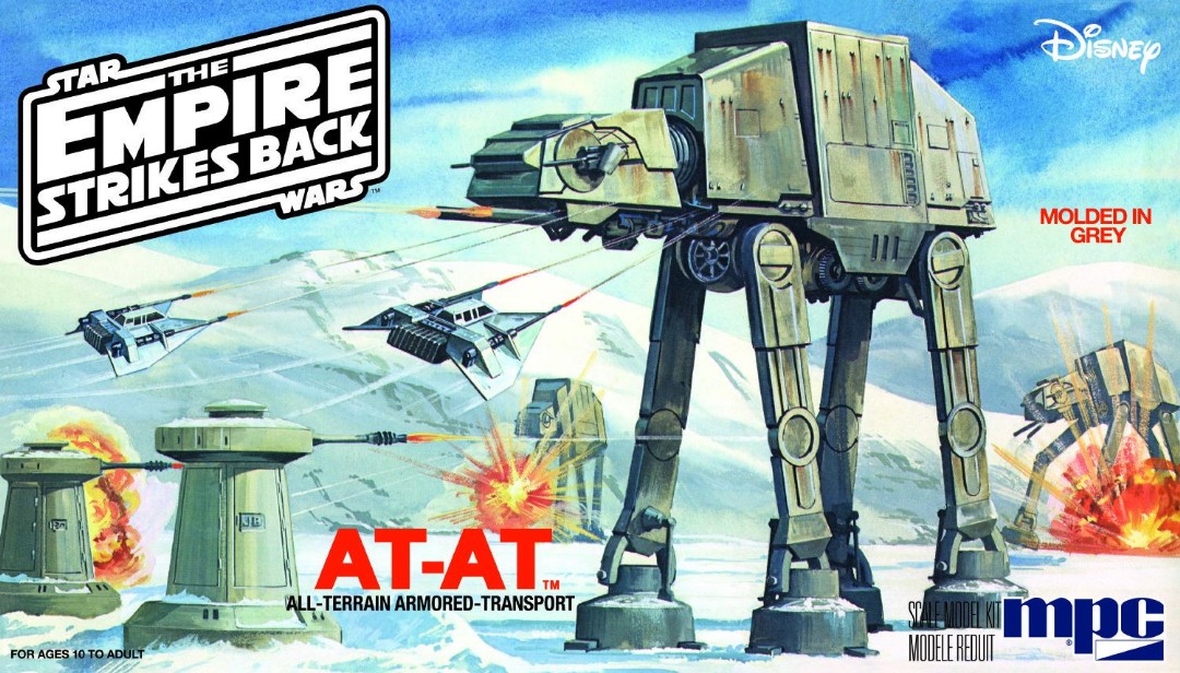 MPC Star Wars: The Empire Strikes Back AT-AT 1/100 Model Kit