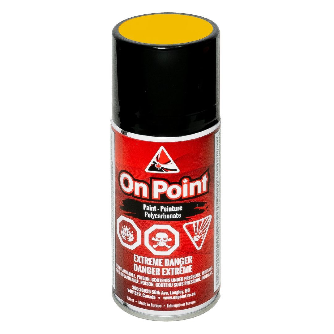 On Point 150ml RC Spray Paint - Yellow On Point 150ml RC Spray Paint - Yellow