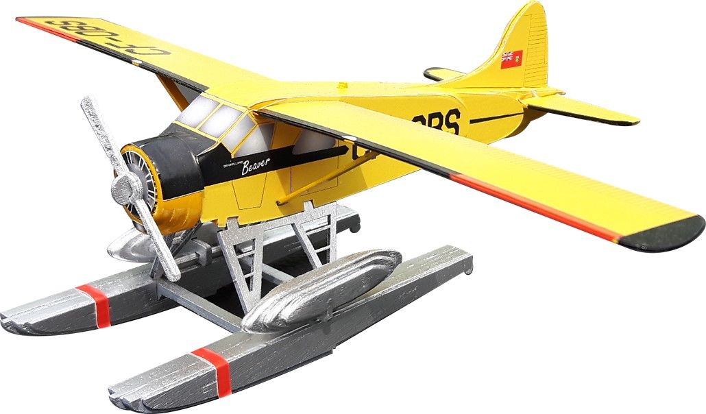 DHC-2 Waterbomber 1:66 Scale Wooden Kit Bag