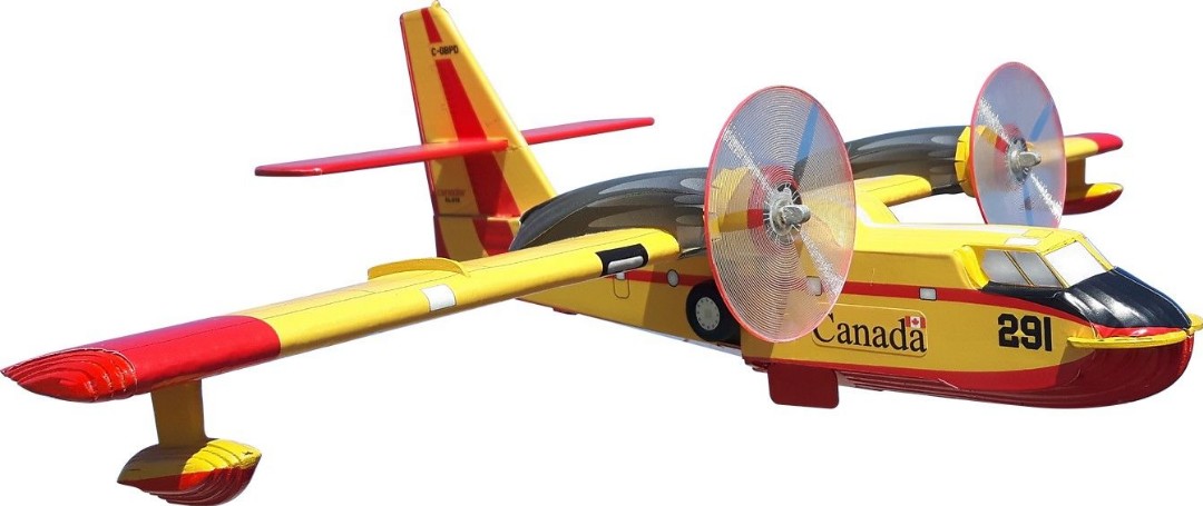 Candair CL-215 Water Bomber Wooden Kit Box
