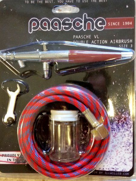 Pasche VL Dual Action Siphon feed AirBrush