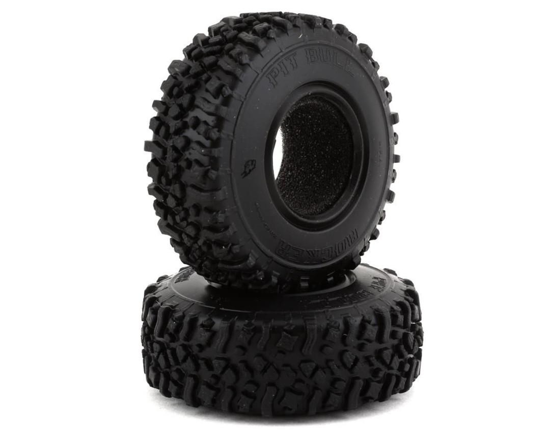 Pit Bull Tires Rocker 1.0\" Micro Crawler Tires w/Foam (2) (Alie