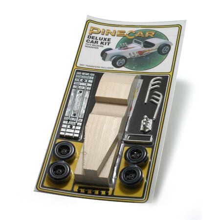 Pinecar Deluxe Car Kit, Wildfire Roadster