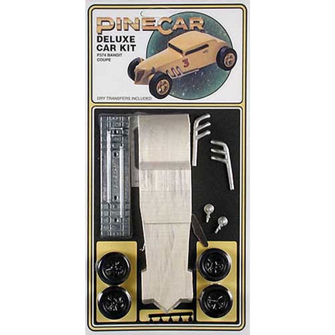 Pinecar Deluxe Car Kit, Bandit Coupe