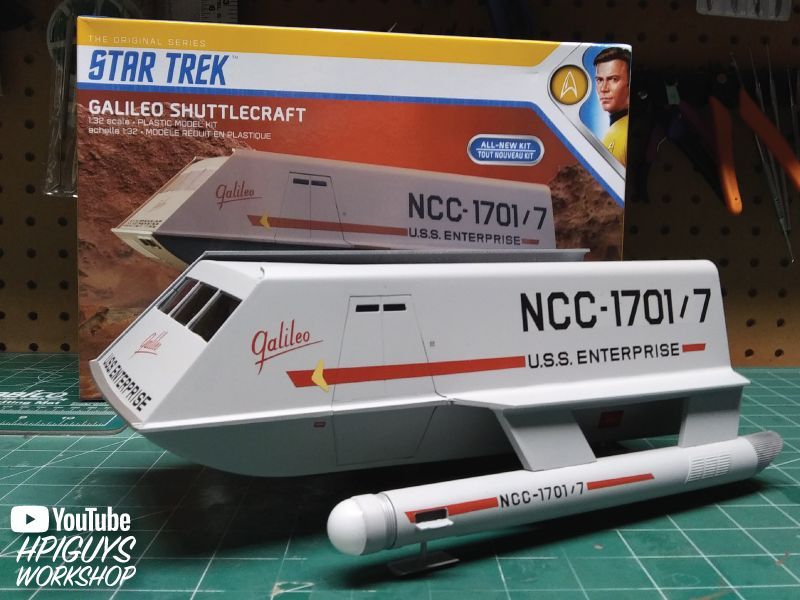 STAR TREK Galileo Shuttlecraft Kit