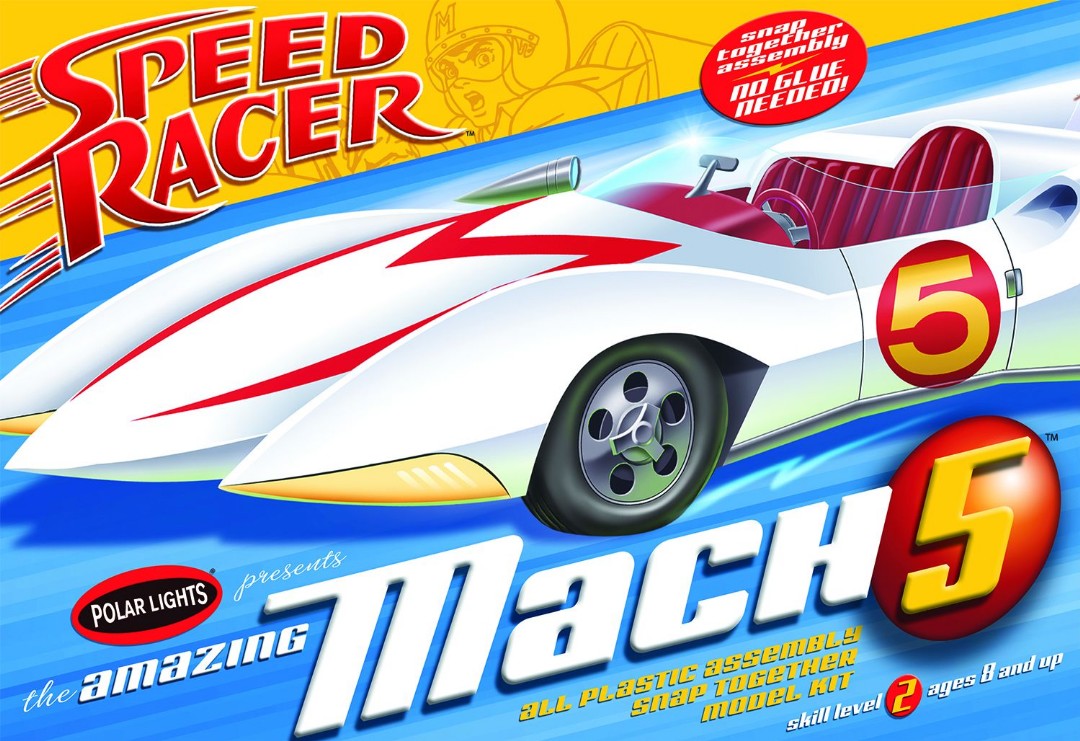 POL981 SPEED RACER MACH V SNAP (1/25)