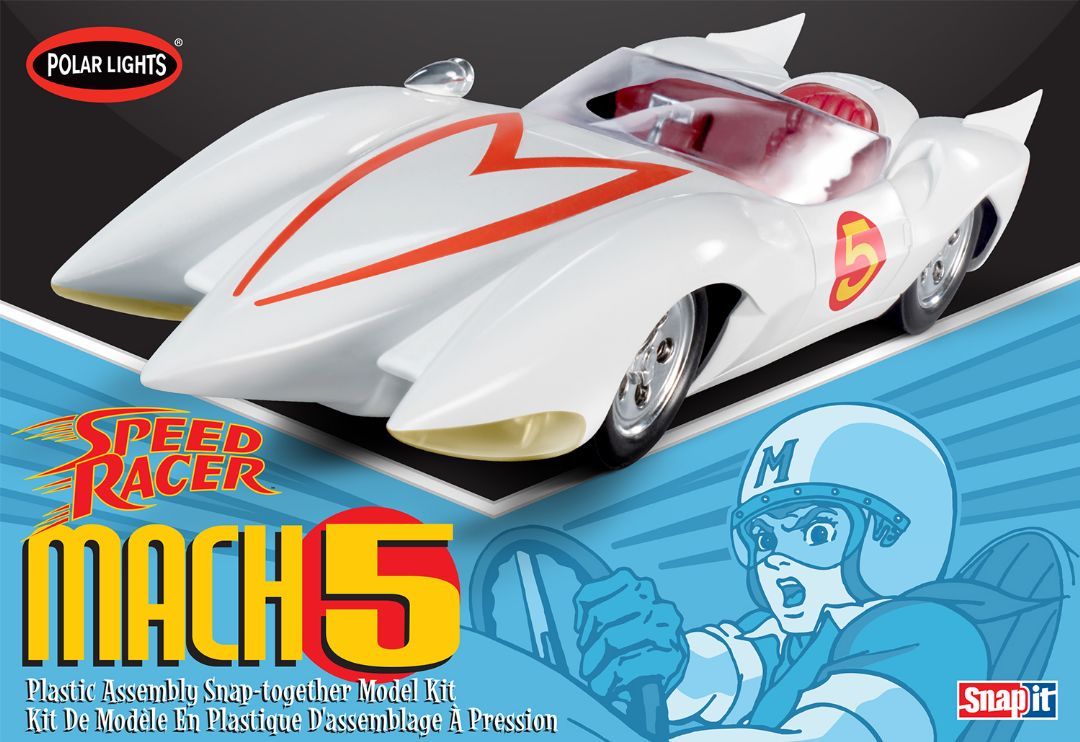 POL981 SPEED RACER MACH V SNAP (1/25)