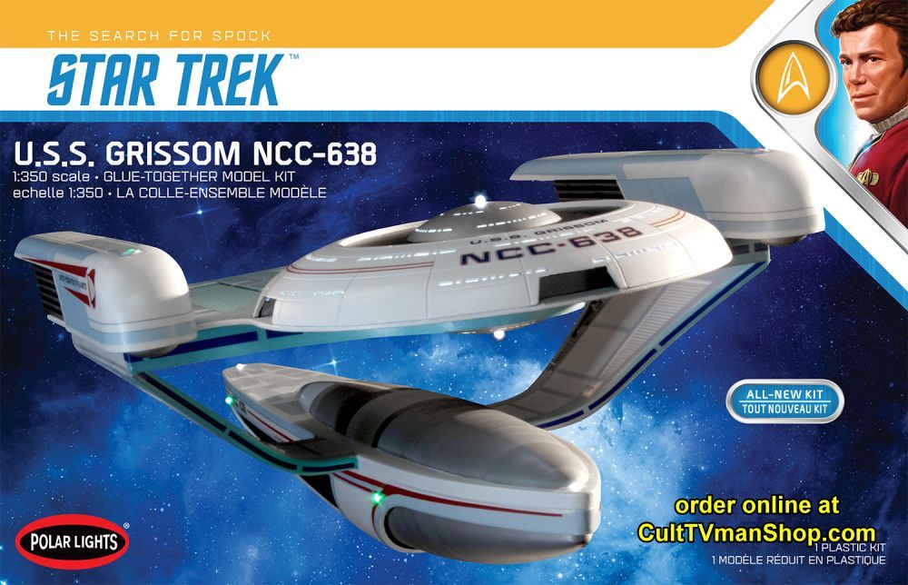 Polar Lights Star Trek U.S.S. Grissom 1:350 (Level 2)