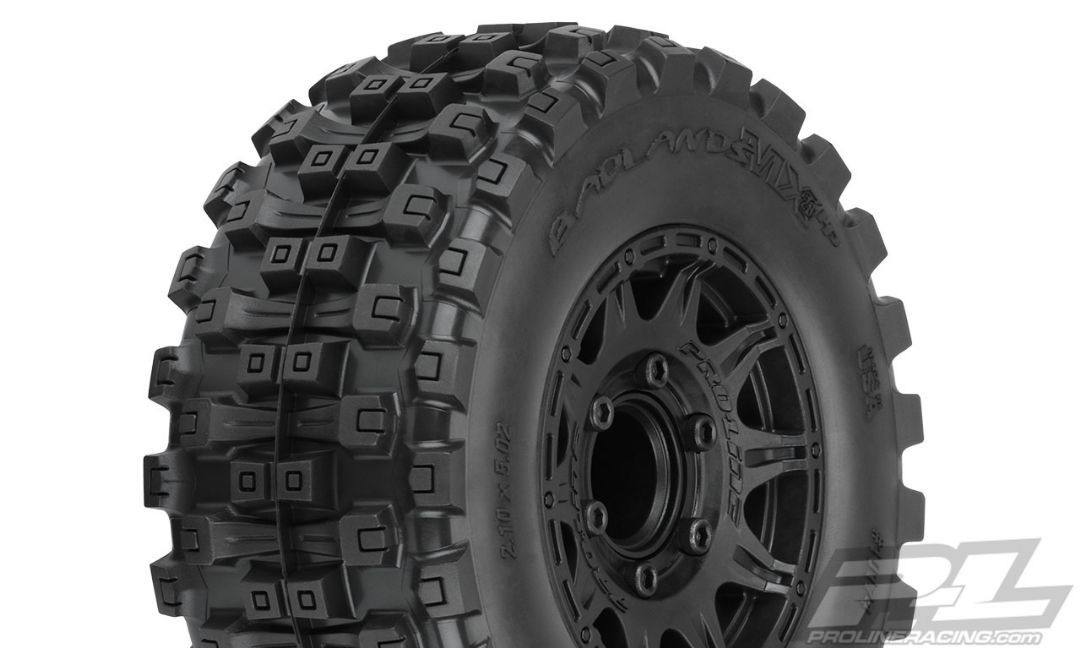 Pro-Line Badlands MX28 HP 2.8\" All Terrain BELTED Tires Mounted