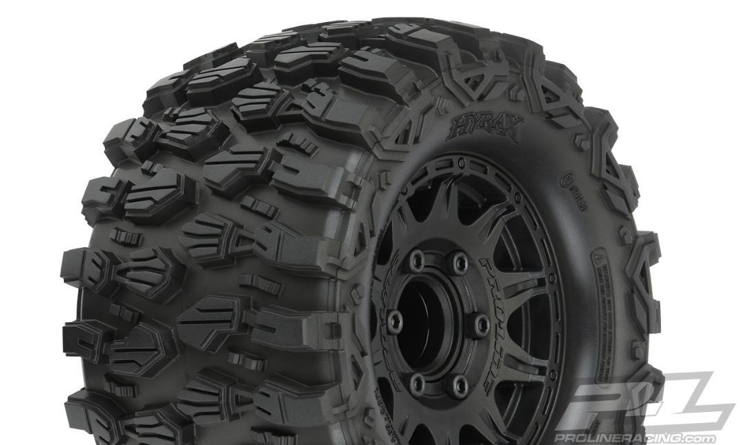 Pro-Line Hyrax 2.8\" Tires MTD Black 6x30 Stampede F/R