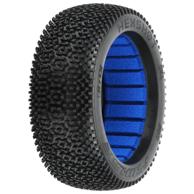 Proline Hex Shot M3 (Soft) Off-Road 1:8 Buggy Tires (2)