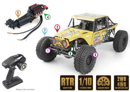 RC4WD Miller Motorsports 1/10 Pro Rock Racer RTR