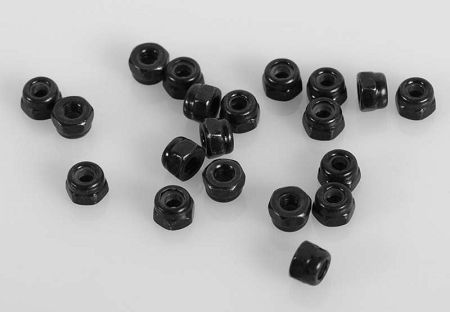 RC4WD Nylock Nuts M2 (Black)