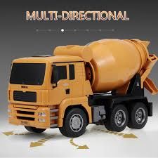 HUINA 1:18 RC Concrete Cement Mixer Truck Full 6 Channel