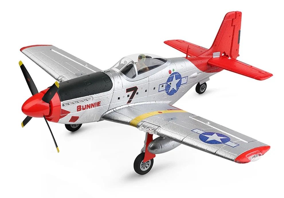 RC A280 P-51 Mustang Brushless with Gyro