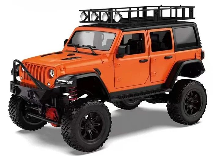 1:12 2.4 RC 4WD VEHICLE RTR MN-128 Grey/Orange