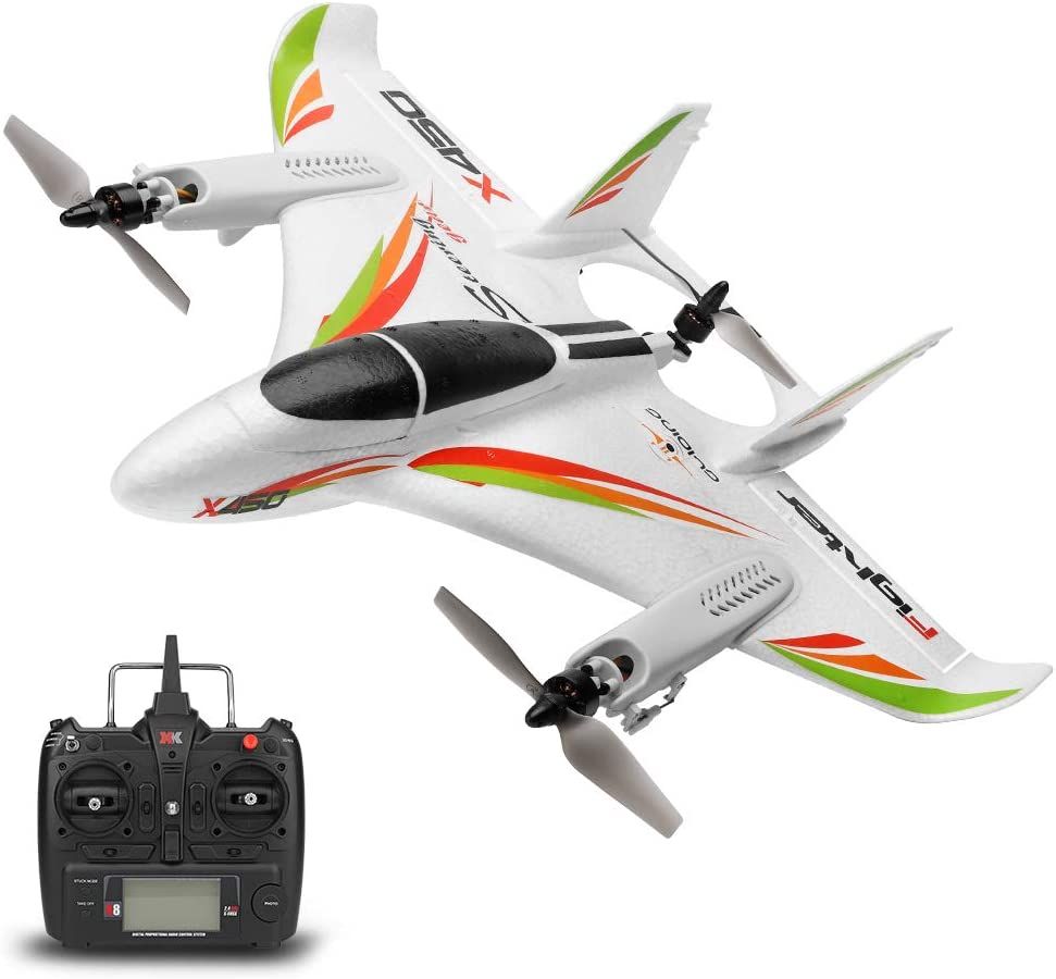 X450 Aviator RC Airplane Vertical Takeoff Fixed Wing Plane