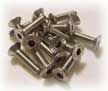 Stainless 3mmx6mm Flat Head Cap Screw (15)