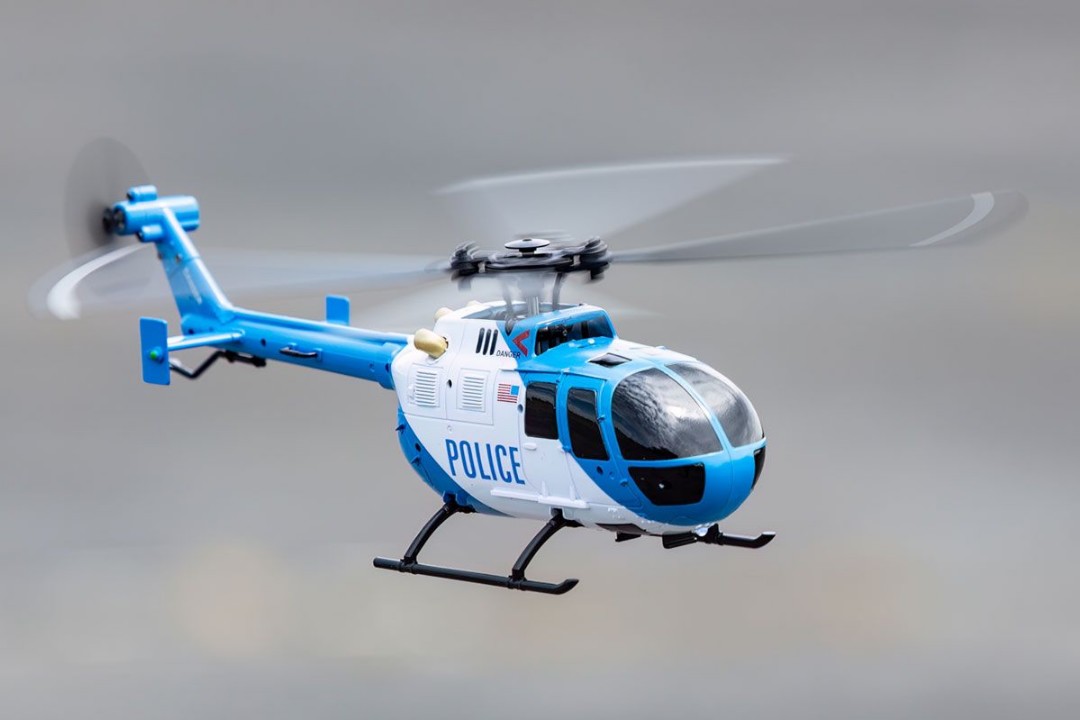 Hero-Copter, 4-Blade RTF Helicopter; Police