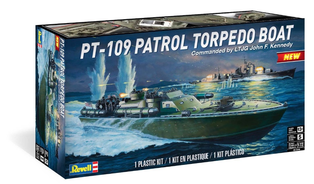 REV0319 PT109 Torpedo Patrol boat