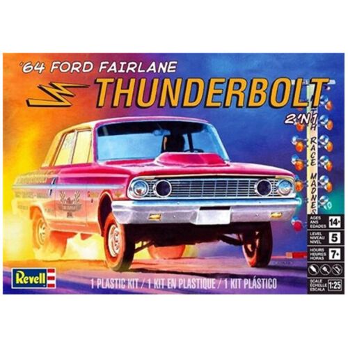 REV4408 1/25 64 Ford Fairlane Thunderbolt 2 n 1