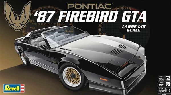 REVELL 1987 Pontiac Firebird GTA (1/16)