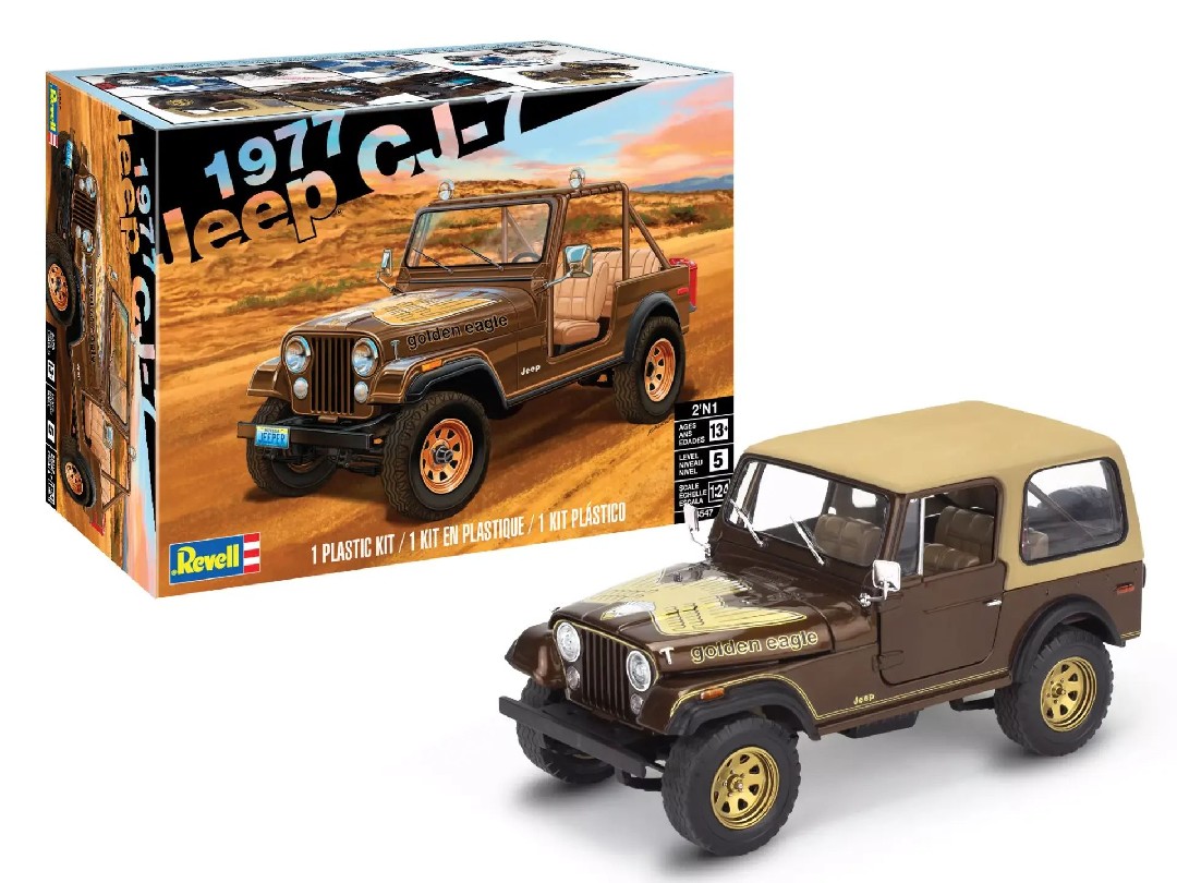 REVELL JEEP CJ-7 (1/25)
