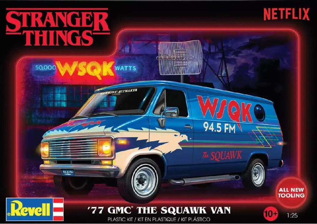 REV4578 1977 GMC SQUAWK VAN (1/25) STRANGER THINGS