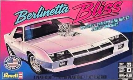 Revell 1982 Chevy Camaro Berlinetta Street Machine 1/25 Scale 85
